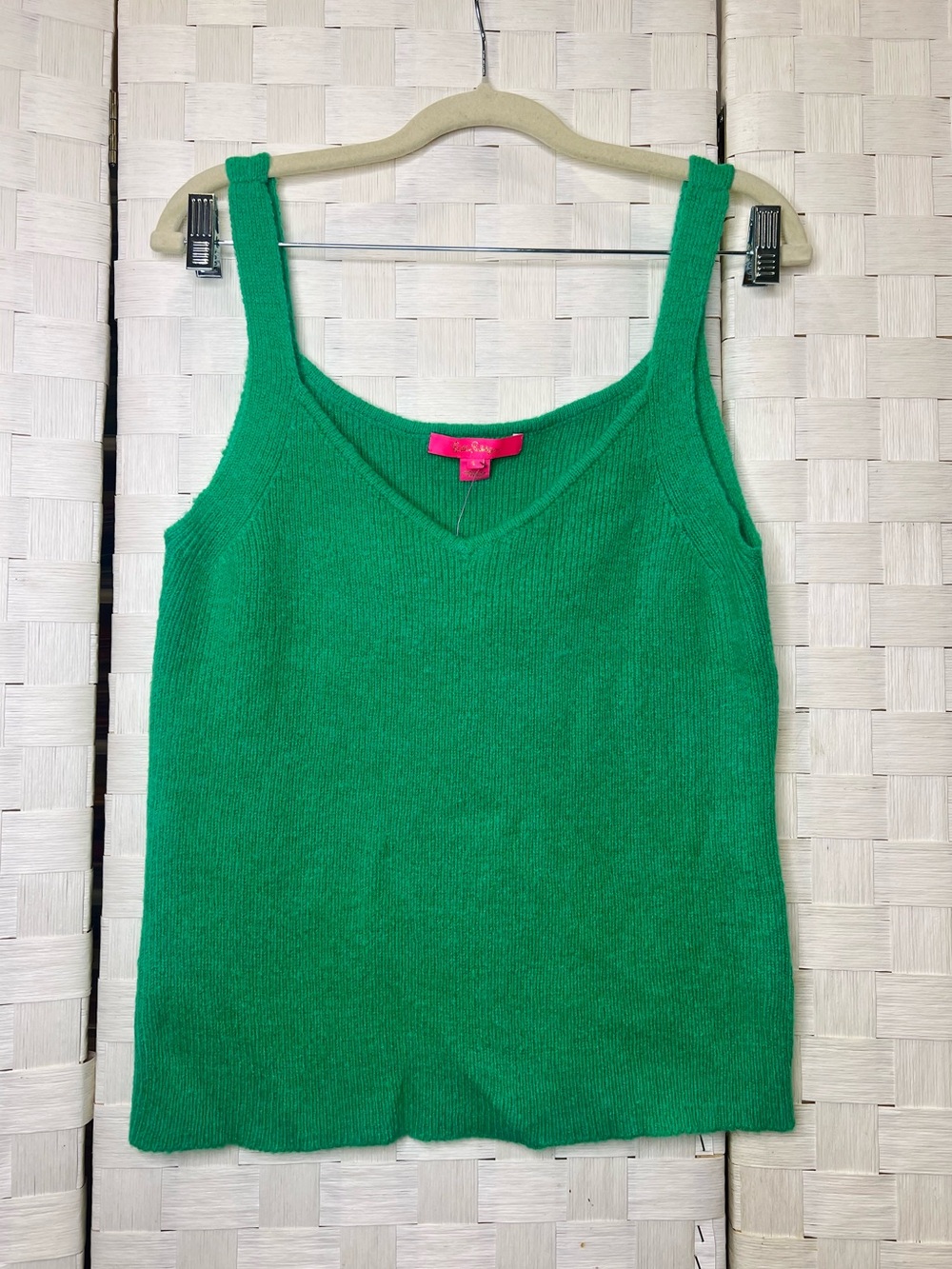 Lilly Pulitzer Leonette Sweater Tank – Botanical Green (NWT)
